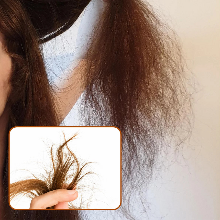 My hair felt dry and frizzy no matter what I put on it