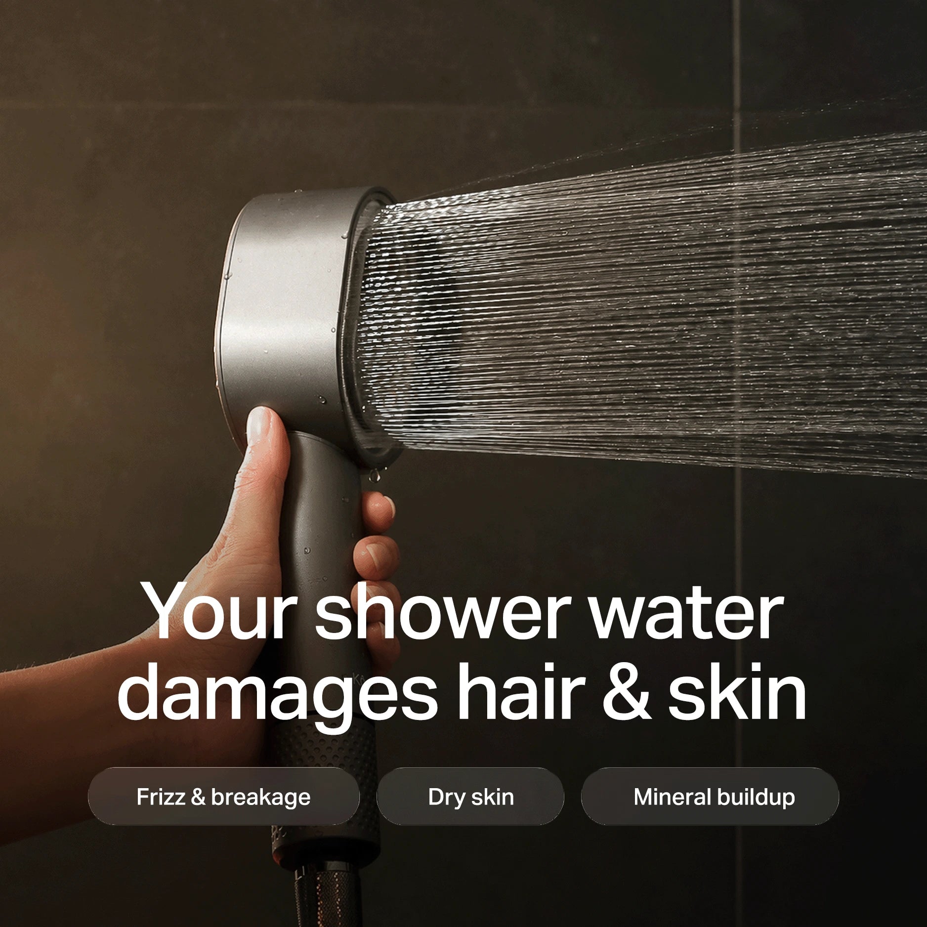 Pommeau de douche filtrant