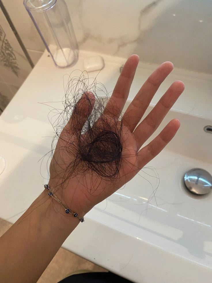 "Noticeably less hair in the drain after two weeks." — Rachel, 34
